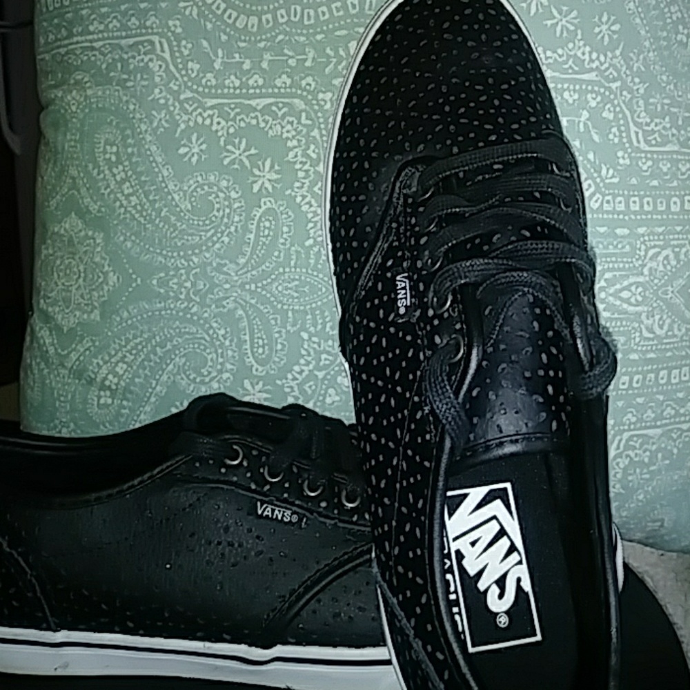 Leather Vans